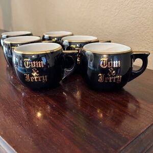 Set of 6 Vintage Tom and Jerry mugs